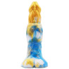 F*CK MY COLOR Gode Wolorz 20 x 6cm Doré-Bleu